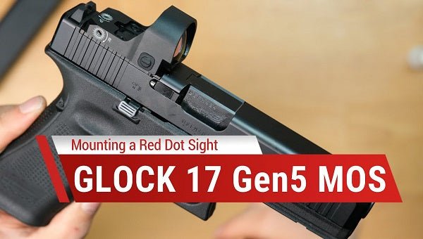 Frenzy Reflex sight on GLOCK MOS Pistol - Vector Optics US Online Store