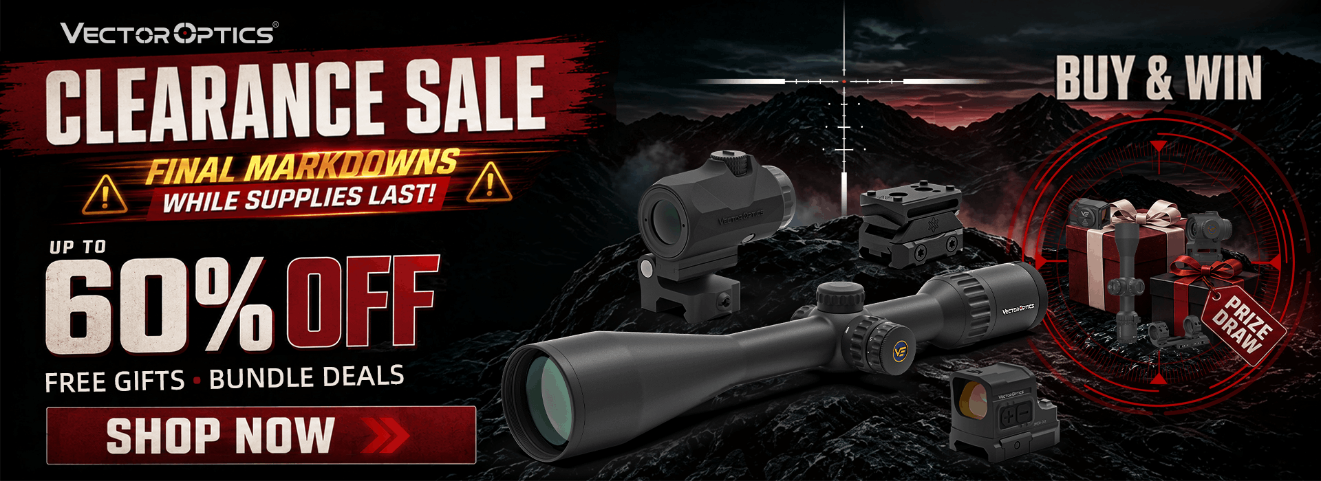 CLEARANCE SPECIAL OFFERS – Vector Optics US Online Store