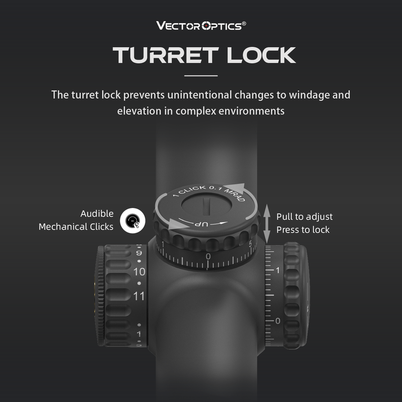 Load image into Gallery viewer, Continental x8 1-8x24i TURRET LOCK
