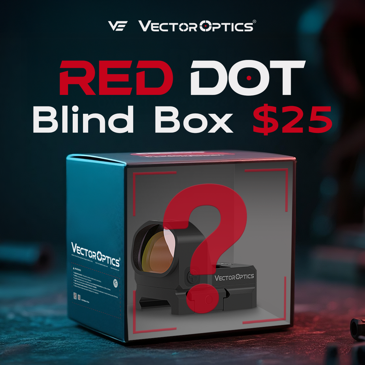 $25 Red Dot Blind Box – Vector Optics US Online Store