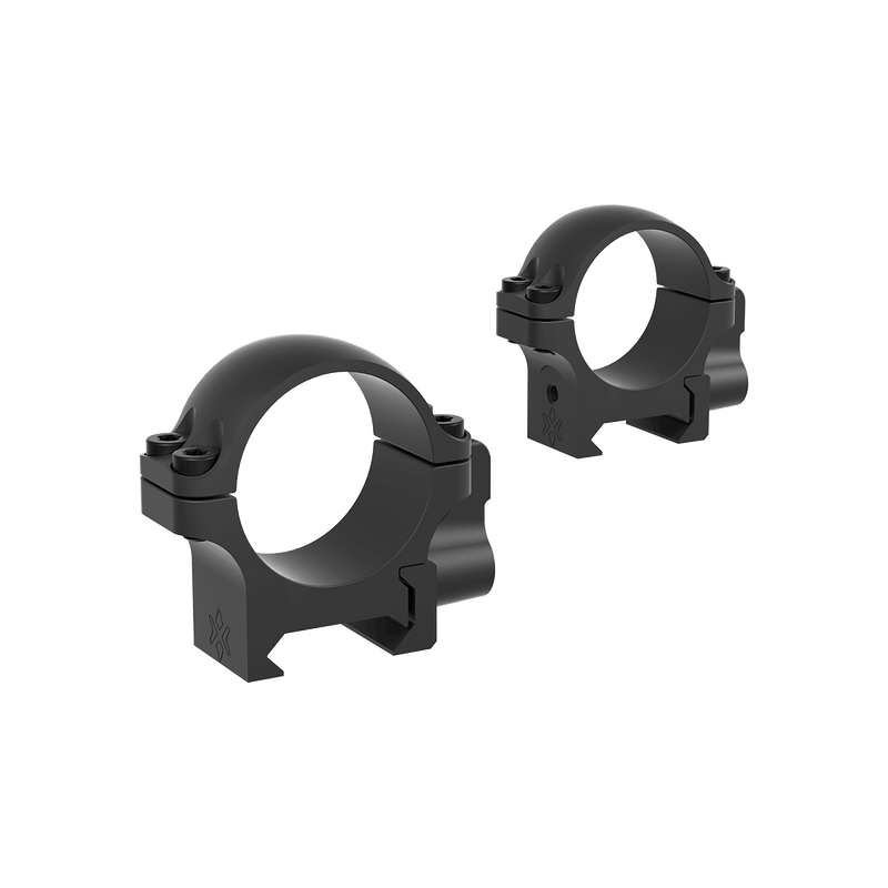 Load image into Gallery viewer, 30mm Steel Weaver Quick Release Rings 0.8in Low Profile - Vector Optics US Online Store