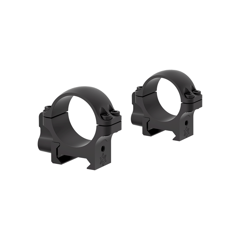 Load image into Gallery viewer, 30mm Steel Weaver Quick Release Rings 0.8in Low Profile - Vector Optics US Online Store