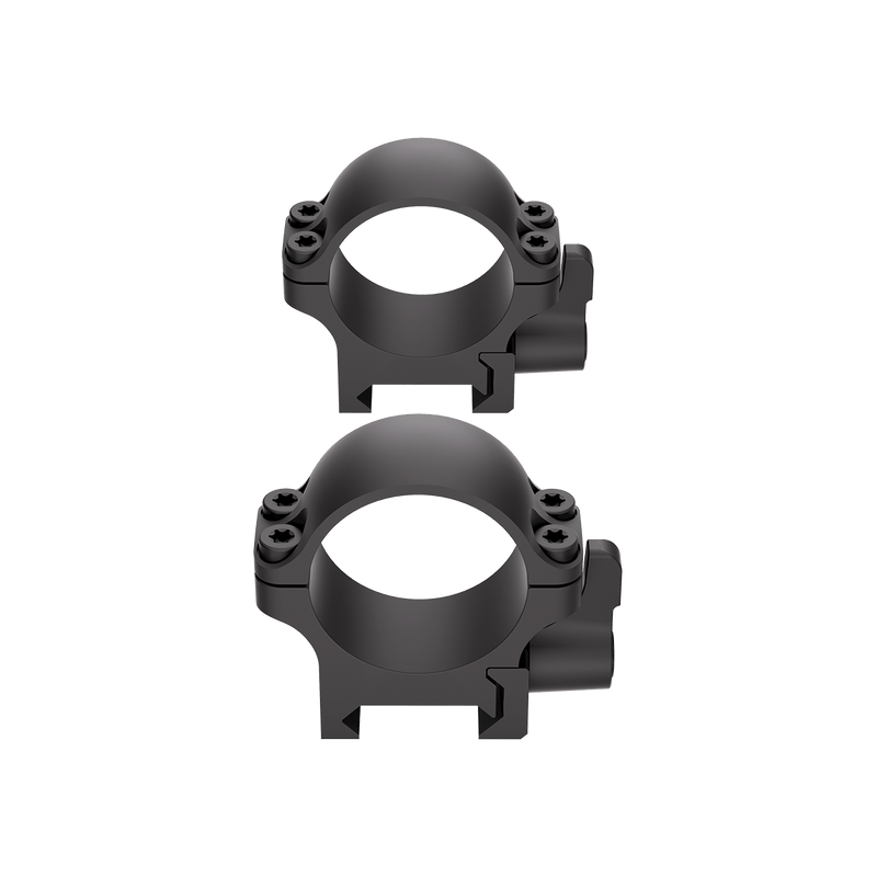Load image into Gallery viewer, 30mm Steel Weaver Quick Release Rings 0.8in Low Profile - Vector Optics US Online Store