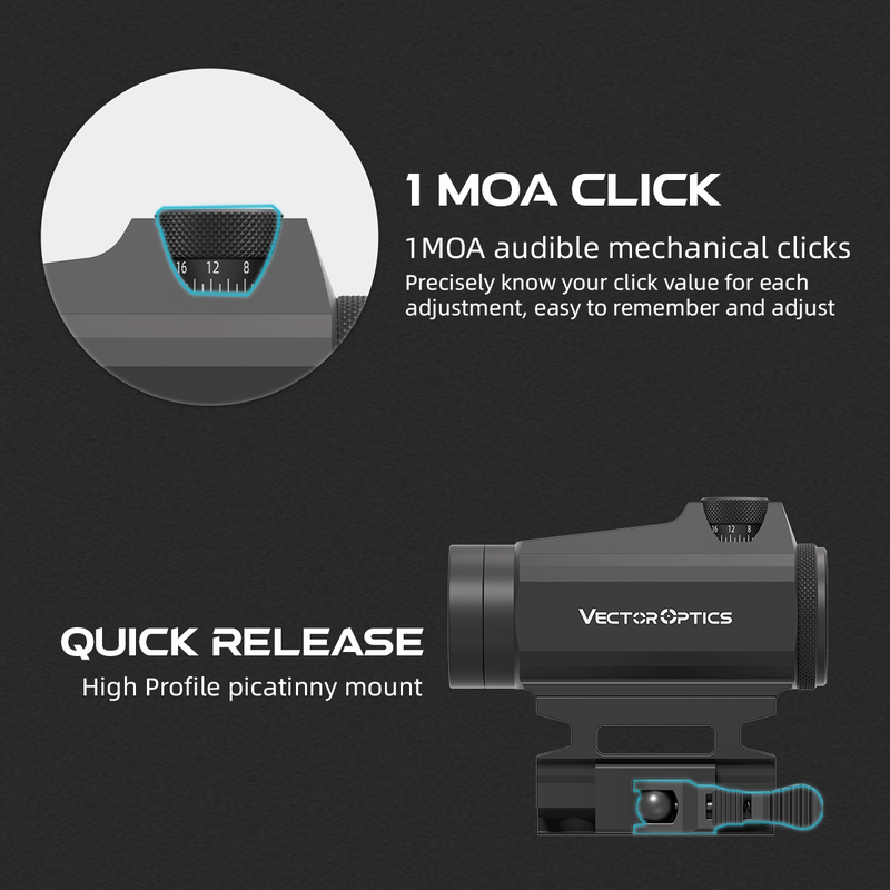 Load image into Gallery viewer, Maverick 1x22 GenII 1MOA CLICK