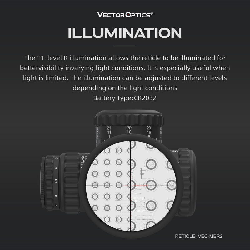Load image into Gallery viewer, Vector Optics Continental x6 6-36X56 FFP illumination device with reticle