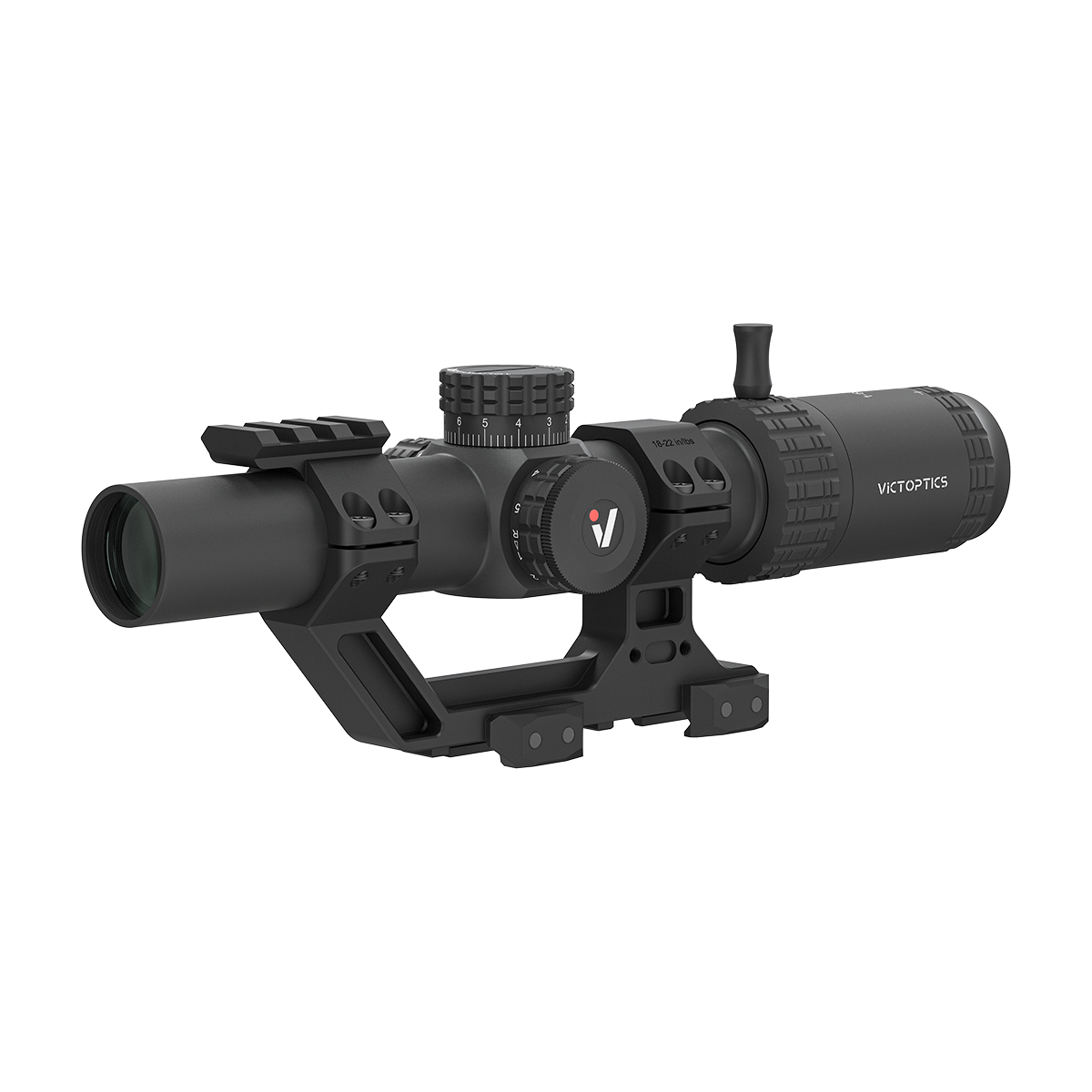 S6 Combo Kit | S6 1-6×24 LPVO SFP Rifle Scope with 1-Piece Mount