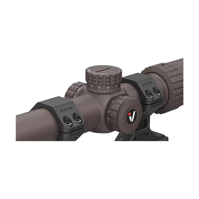 Load image into Gallery viewer, S6 1–6x24 LPVO SFP Burnt Brown Rifle Scope with 1-Piece High Picatinny AR Mount (OPSL123)