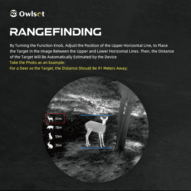 Load image into Gallery viewer, OwlSet ARGON ES 1.2X10 Rangefinding