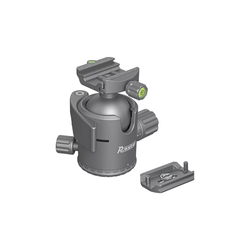 Load image into Gallery viewer, RoKstad 55mm Quick Stop Ball Head (RSRH-03)