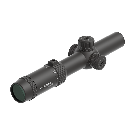 Varmint Hunting | Forester 1-5x24 SFP Fiber LPVO Rifle Scope (SCOC-54)