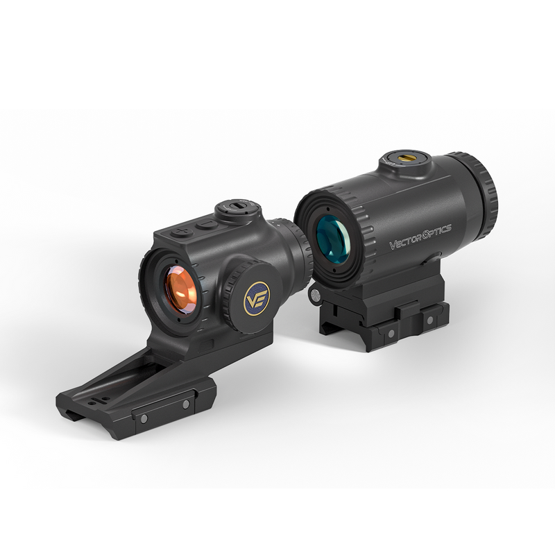 Load image into Gallery viewer, Red Dot Size | Paragon 1x18 Mini Green Reticle Prism Scope (SCPS-M10)