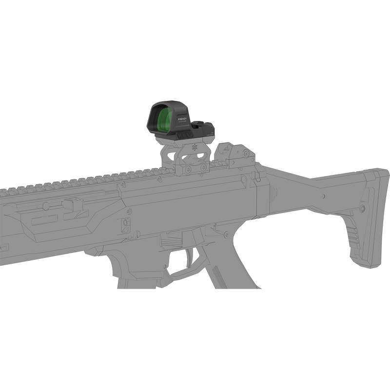 Load image into Gallery viewer, Multi-Reticle Green Dot | Frenzy F3 26x32 6MOA GMR Green Dot Sight (SCRD-GM79) | for Glock® 17/19