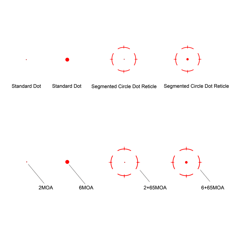 Load image into Gallery viewer, Multi-Reticle | Frenzy F3 26x32 Multi Reticle Red Dot Sight (SCRD-M79) | GIN