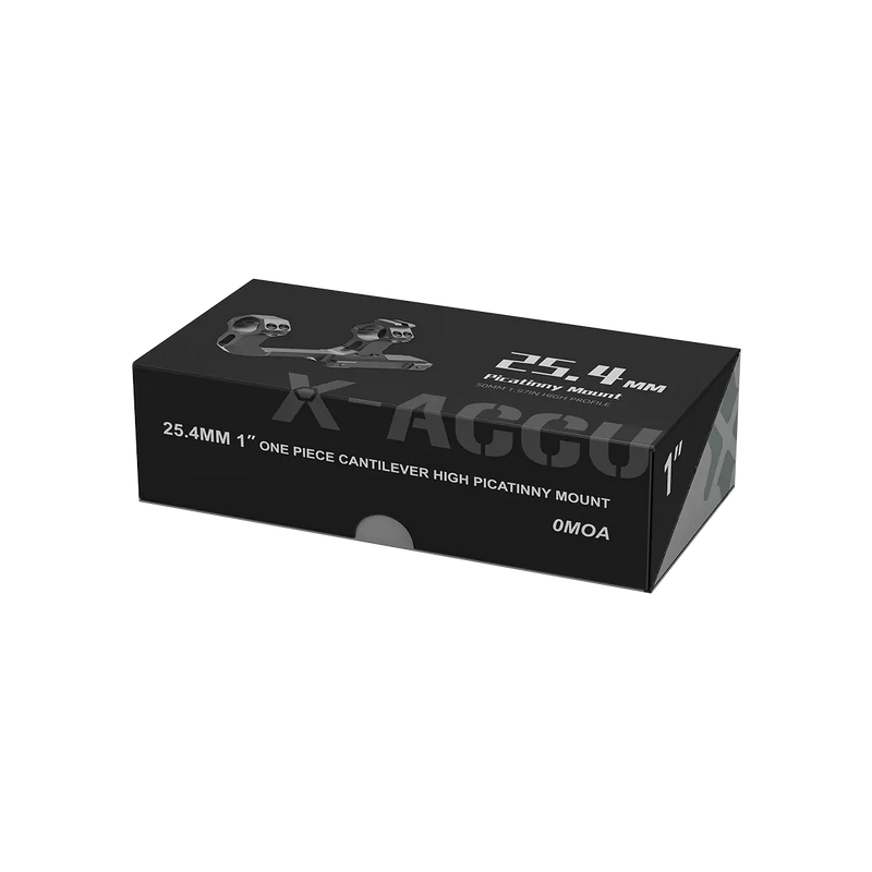 Load image into Gallery viewer, 25.4mm / 1 Inch Cantilever Picatinny Mount | High Profile One-Piece Scope Ring (SCTM-66)