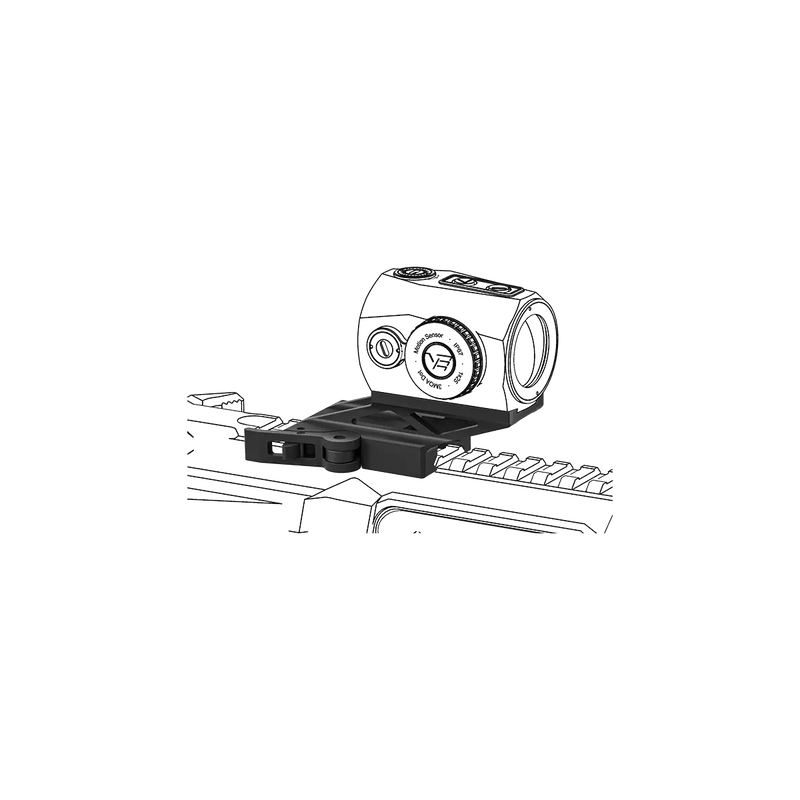 Load image into Gallery viewer, Scrapper 1x25 Cantilever Quick Release Riser Mount | Picatinny Rail - Vector Optics US Online Store