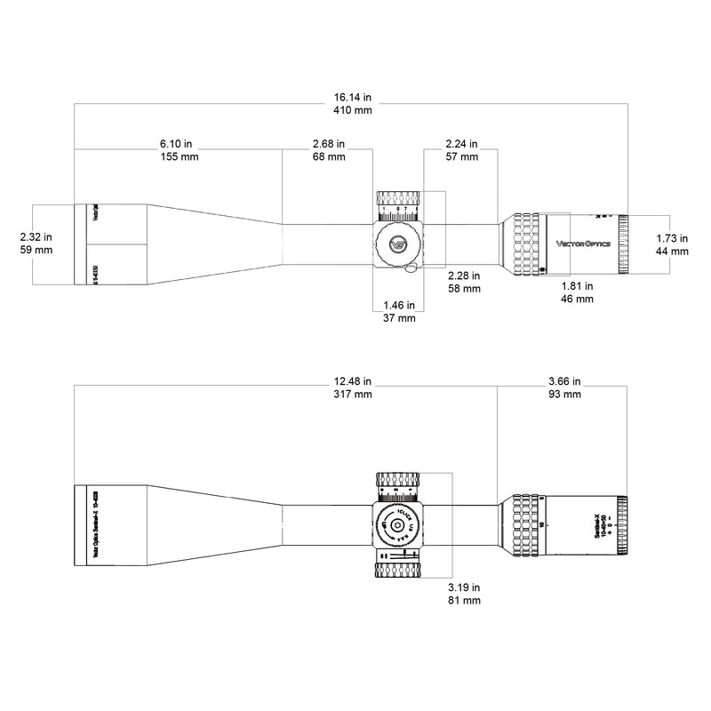 Load image into Gallery viewer, Sentinel-X 10-40x50 - Vector Optics Online Store