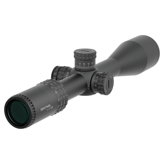 Benchrest Shooting | Sentinel 6-24x50 FFP Rifle Scope (SCFF-57)