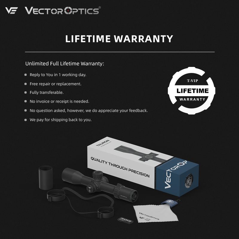 Load image into Gallery viewer, Tauron 4-16x44 HD MOA LIFETIME WARRANTY