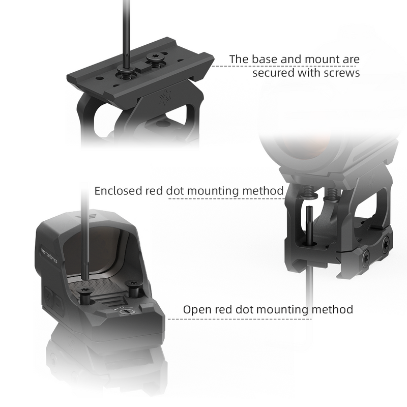 Load image into Gallery viewer, VAS™ Picatinny Riser Mount install