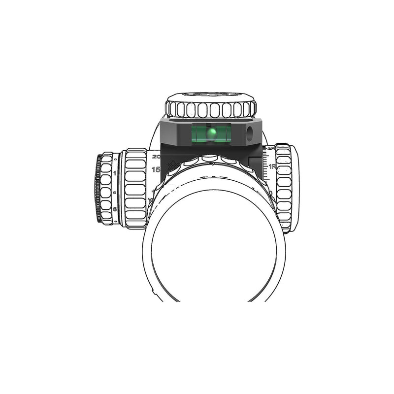 Load image into Gallery viewer, X - ACCU 30/34mm Quick - flip Turret Mark Magnifier Mount Ring with Level Bubble SCTR - 01/02 - Vector Optics US Online Store