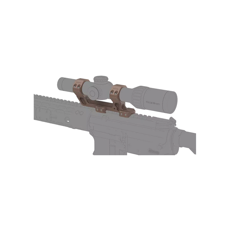 Load image into Gallery viewer, 30mm 1-Piece Extended Picatinny AR Mount Coyote FDE