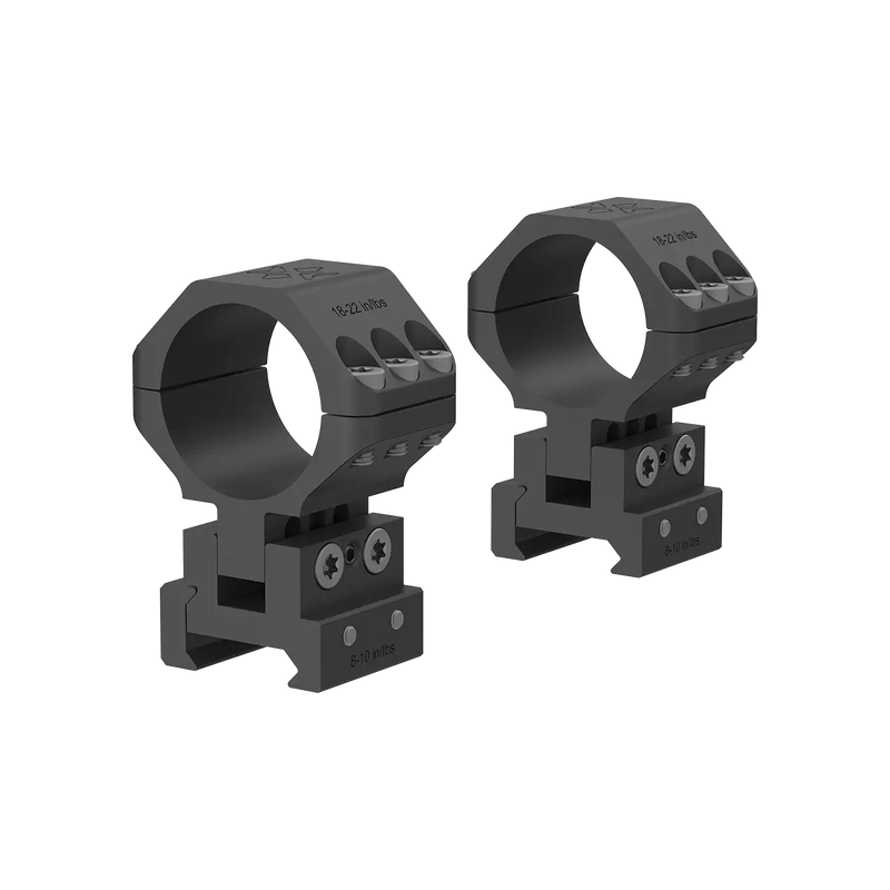 Load image into Gallery viewer, X-ACCU 30mm Adjustable Elevation Picatinny Scope Rings (XASR-3041)