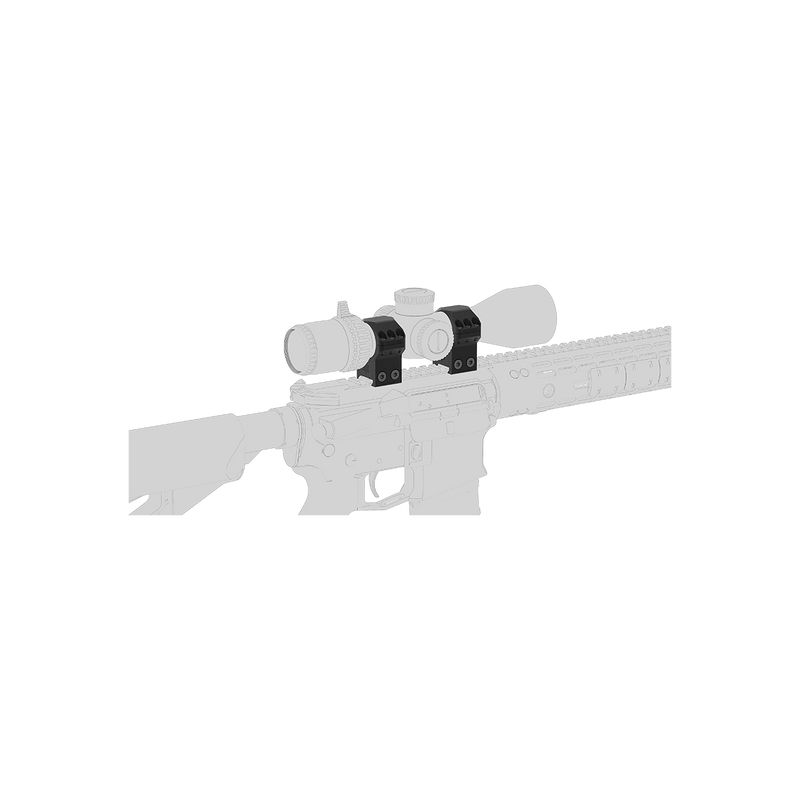 Load image into Gallery viewer, 30mm X-Accu 1.25" Medium Profile Picatinny Scope Rings (XASR-3052)