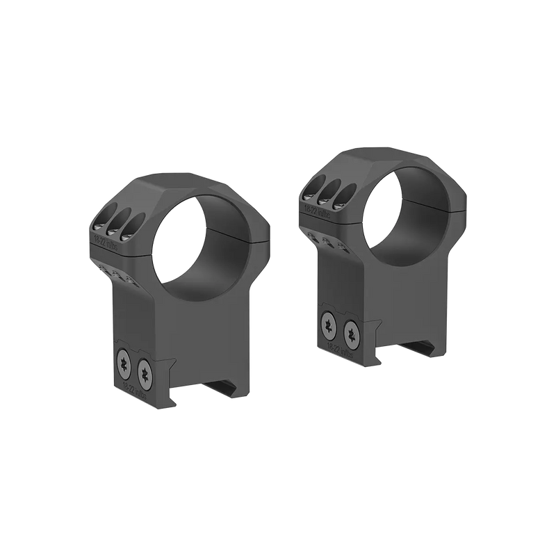 Load image into Gallery viewer, 30mm X-Accu 1.5" High Profile Picatinny Scope Rings (XASR-3053)