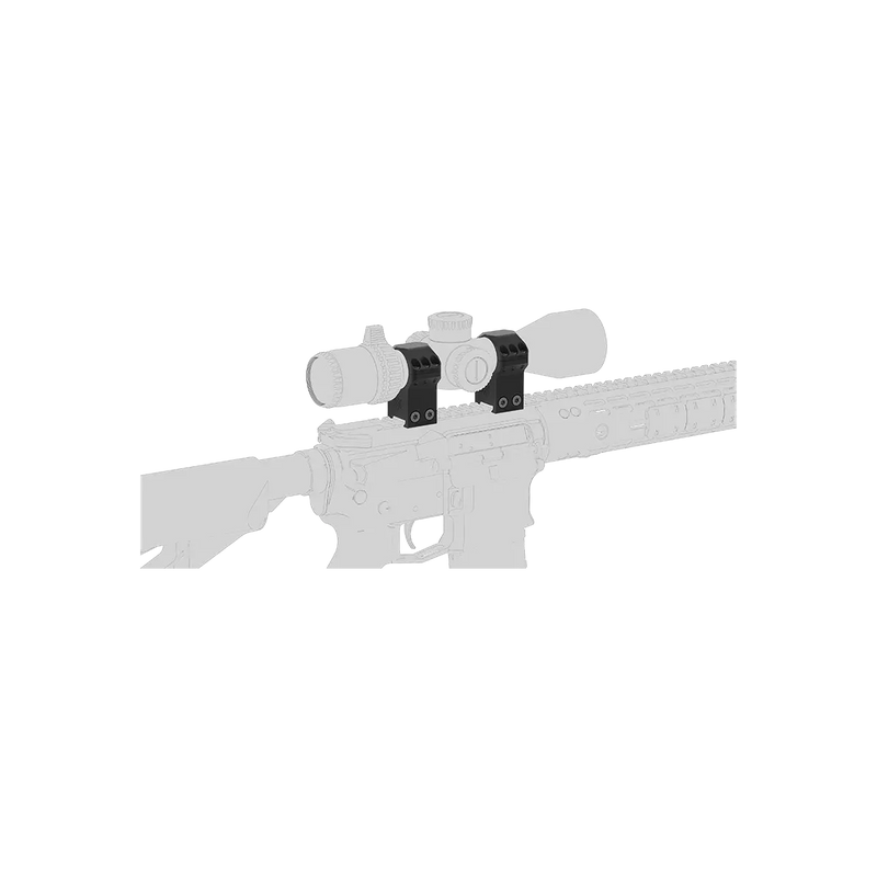Load image into Gallery viewer, 30mm X-Accu 1.5" High Profile Picatinny Scope Rings (XASR-3053)