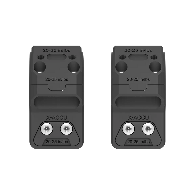 Load image into Gallery viewer, 30mm X-MOD 0.95''/1.1''/1.25'' Modular Picatinny Rings System (XASR-3071/XASR-3072/XASR-3073)