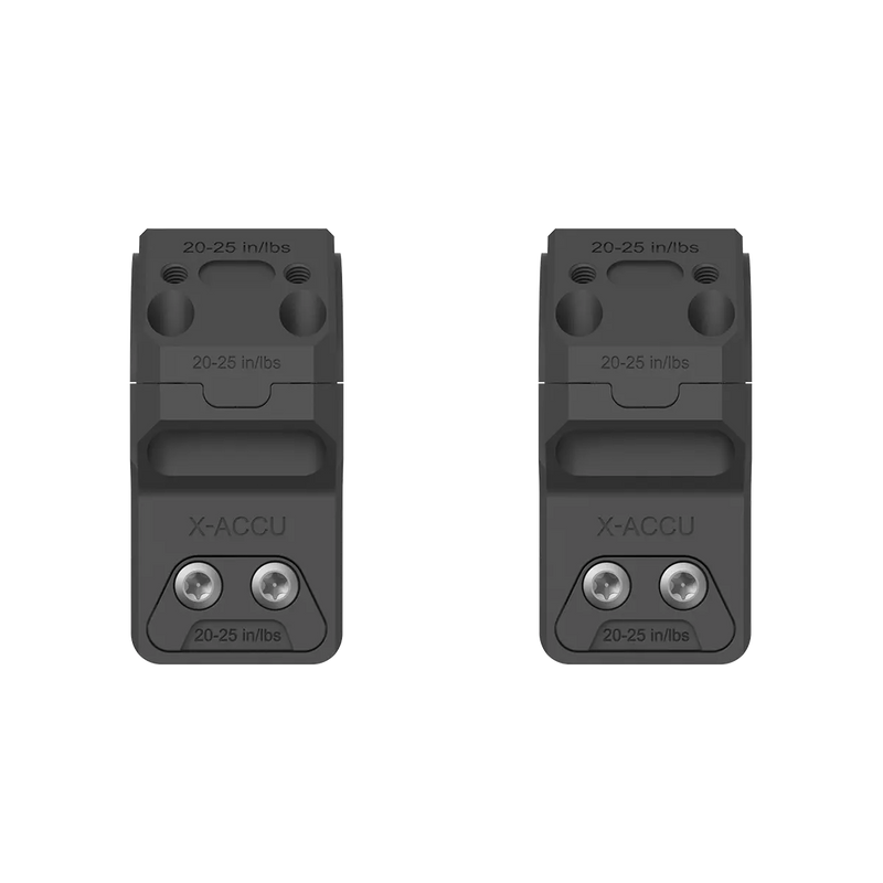 Load image into Gallery viewer, 30mm X-MOD 0.95''/1.1''/1.25'' Modular Picatinny Rings System (XASR-3071/XASR-3072/XASR-3073)