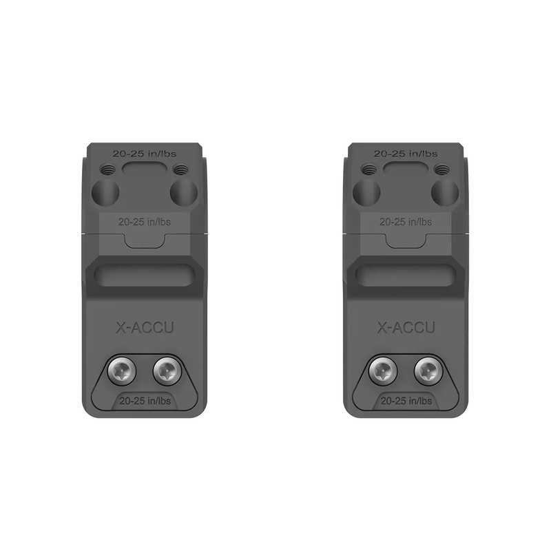 Load image into Gallery viewer, 30mm X-MOD 0.95''/1.1''/1.25'' Modular Picatinny Rings System (XASR-3071/XASR-3072/XASR-3073)
