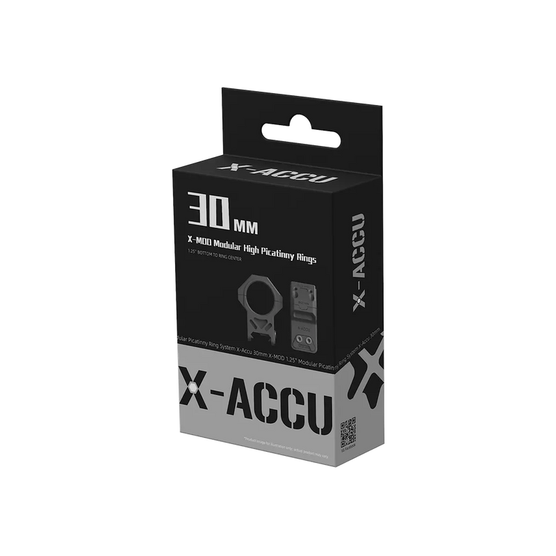 Load image into Gallery viewer, 30mm X-MOD 0.95''/1.1''/1.25'' Modular Picatinny Rings System (XASR-3071/XASR-3072/XASR-3073)