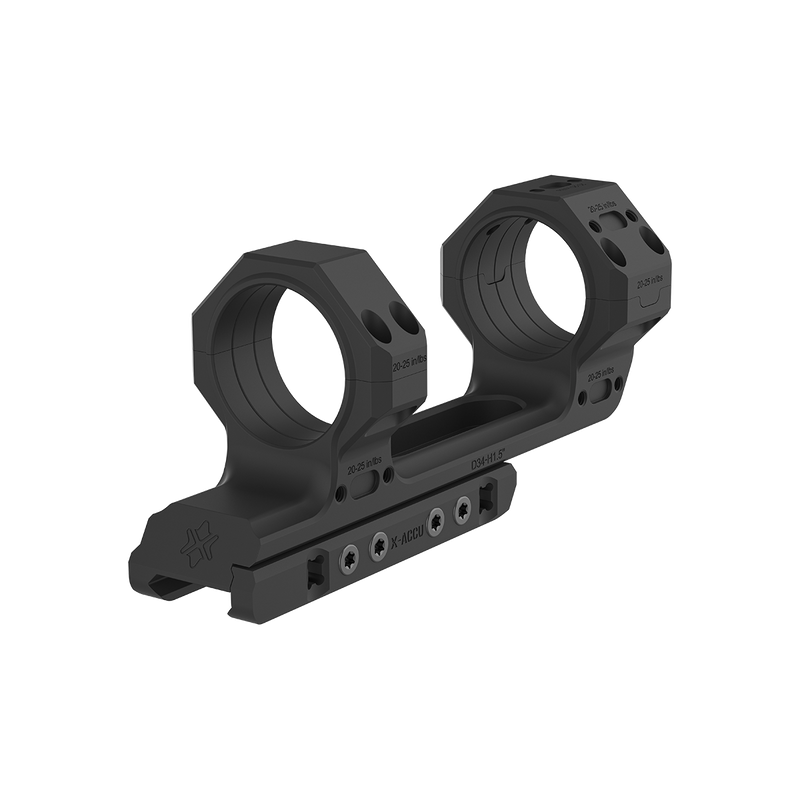 Load image into Gallery viewer, 34mm X-MOD 1.5'' One Piece Extended Picatinny Mount (XASR-3476)