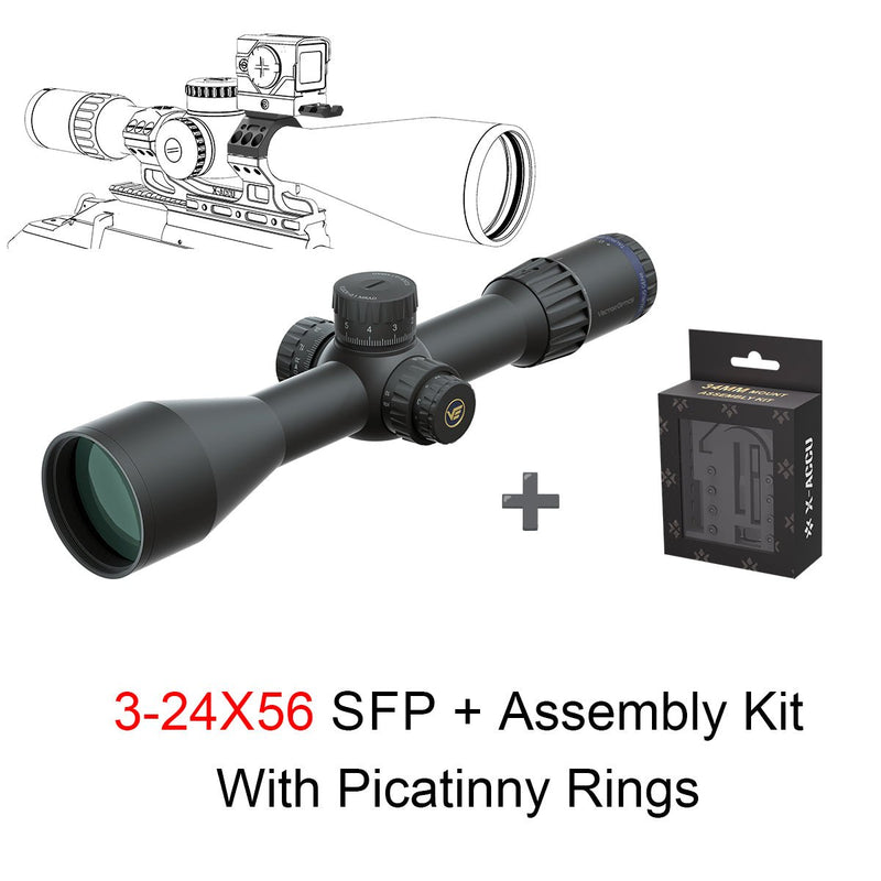 Load image into Gallery viewer, Taurus 3 - 24x56 ED SFP Rifle Scope - Vector Optics US Online Store