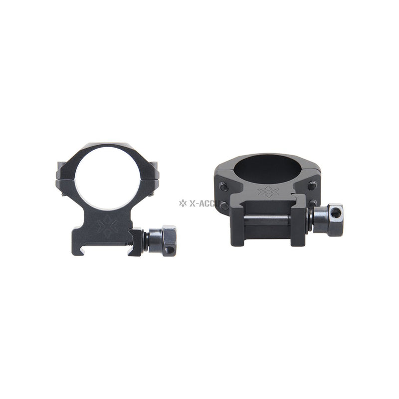 Load image into Gallery viewer, 25.4mm X-Accu 1in Low Profile Picatinny Rings - Vector Optics Online Store