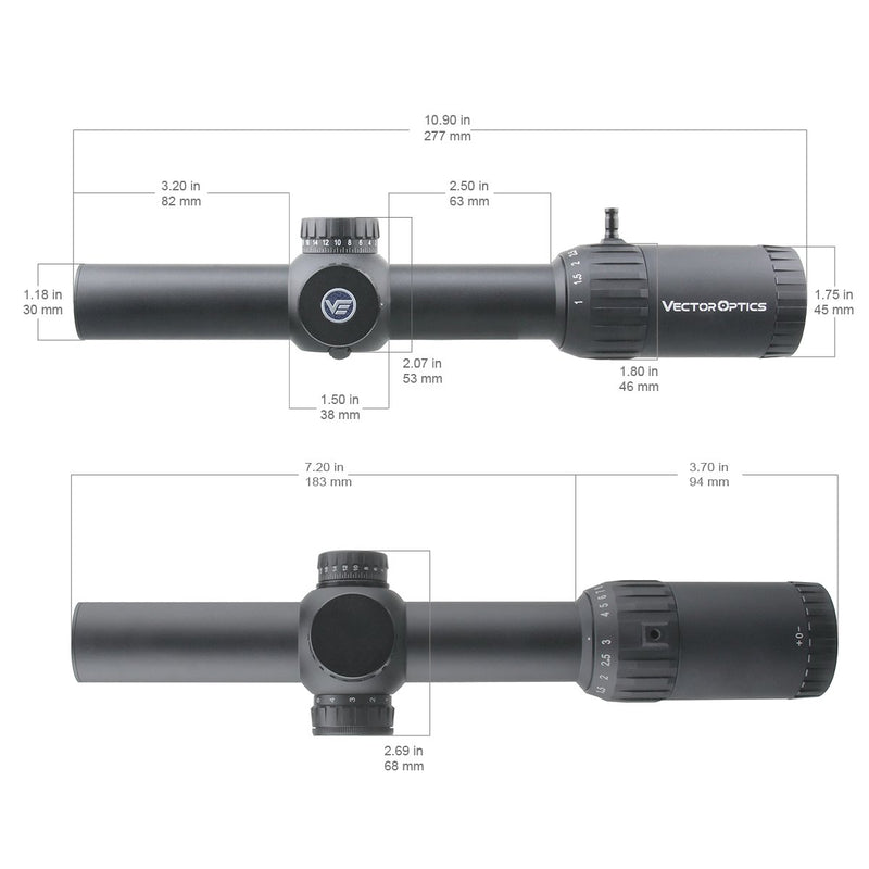 Load image into Gallery viewer, Constantine 1-10x24 SFP - Vector Optics Online Store