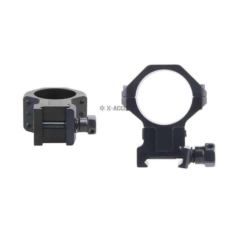 Load image into Gallery viewer, X-ACCU 30mm Adjustable Elevation Picatinny Rings - Vector Optics Online Store