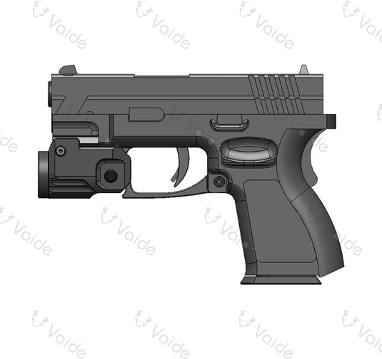 Vaide Scrapper Subcompact Pistol Flashlight FDE - Vector Optics Online Store
