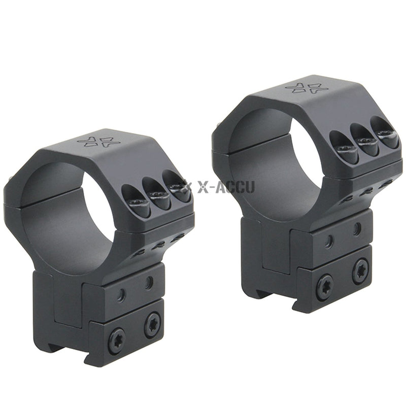 Load image into Gallery viewer, X-ACCU 30mm Adjustable Elevation Dovetail Rings - Vector Optics Online Store