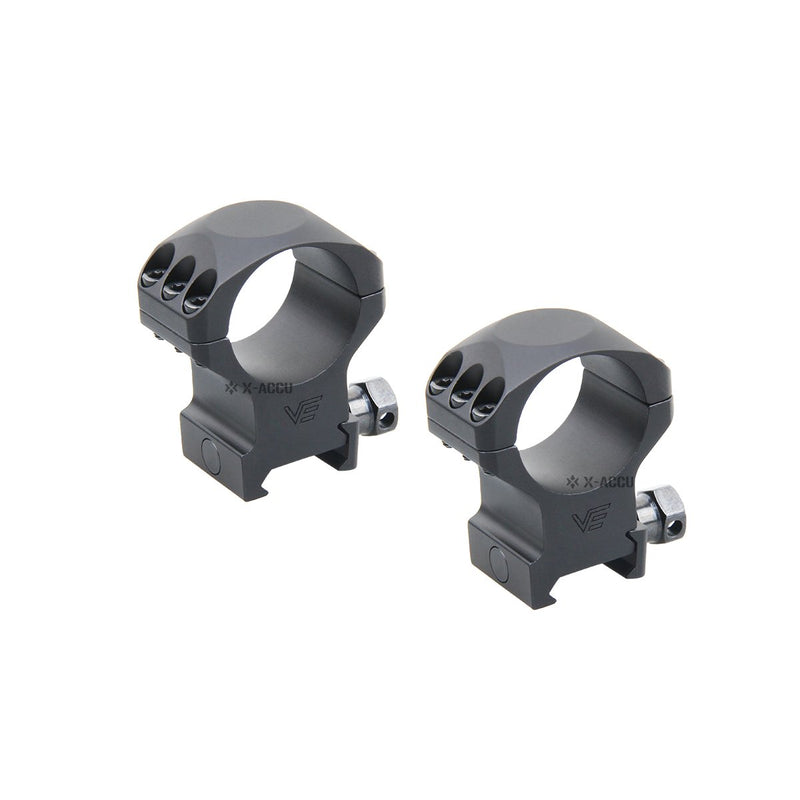 Load image into Gallery viewer, 30mm X-Accu 1.25" Medium Profile Picatinny Scope Rings - Vector Optics Online Store