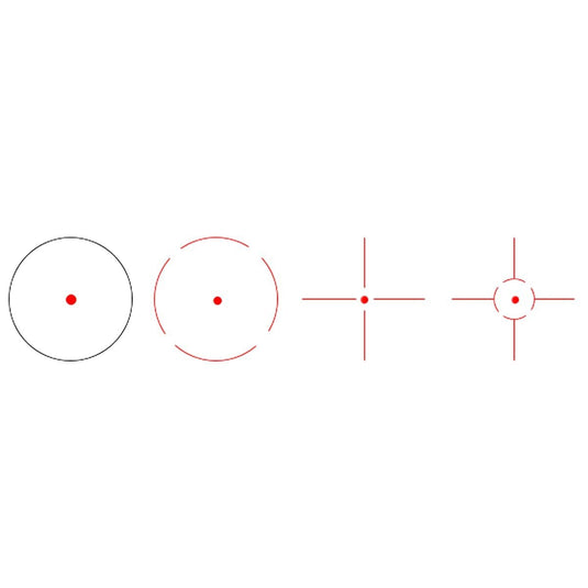 VictOptics Z1 1x23x34 Multi Reticle Red Dot Sight Dovetail - Vector Optics Online Store
