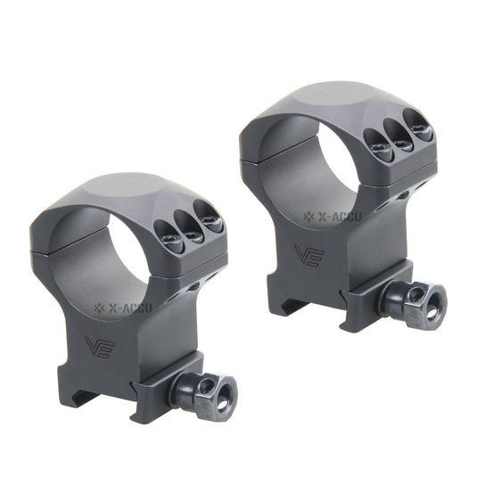 30mm X-Accu 1.4" Medium Profile Picatinny Scope Rings - Vector Optics Online Store