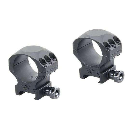 30mm X-Accu 1" Low Profile Picatinny Scope Rings - Vector Optics Online Store