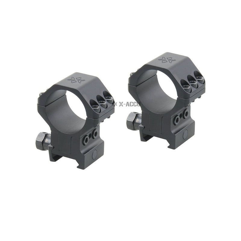 Load image into Gallery viewer, X-ACCU 30mm Adjustable Elevation Picatinny Rings - Vector Optics Online Store