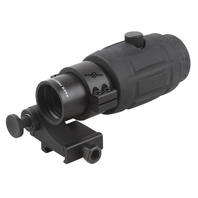 Load image into Gallery viewer, 4x Red Dot Magnifier with w/ Flip Side Mount - Vector Optics Online Store