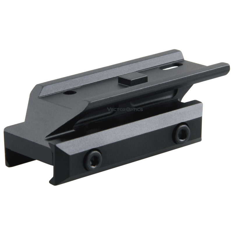 Load image into Gallery viewer, 0.5" Profile Cantilever Picatinny Riser Mount Side