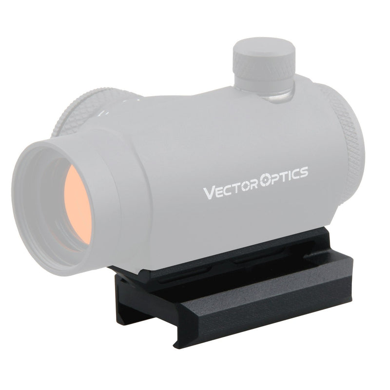Load image into Gallery viewer, 0.5" Profile Cantilever Picatinny Riser Mount with night vision