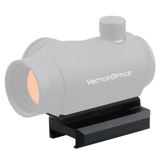 0.5" Profile Cantilever Picatinny Riser Mount with night vision