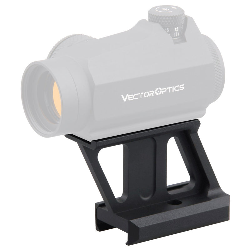 Load image into Gallery viewer, 1.5" Profile Cantilever Picatinny Riser Mount Details